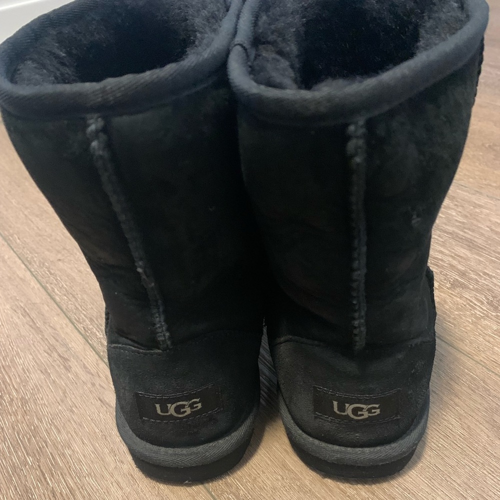 Black UGG boots